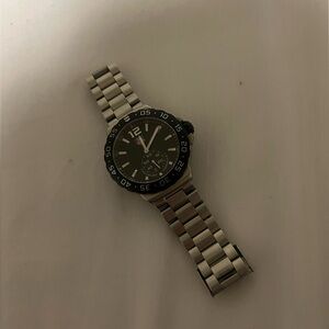 TAG Heuer Formula 1 Black Dial Silver Watch